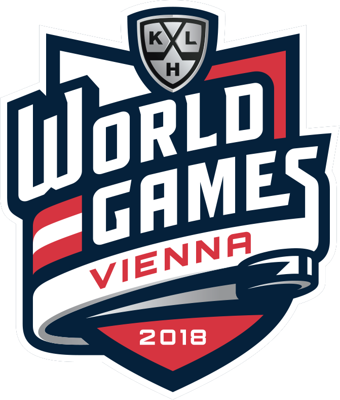 KHL World Games 2018 Primary Logo v2 iron on heat transfer